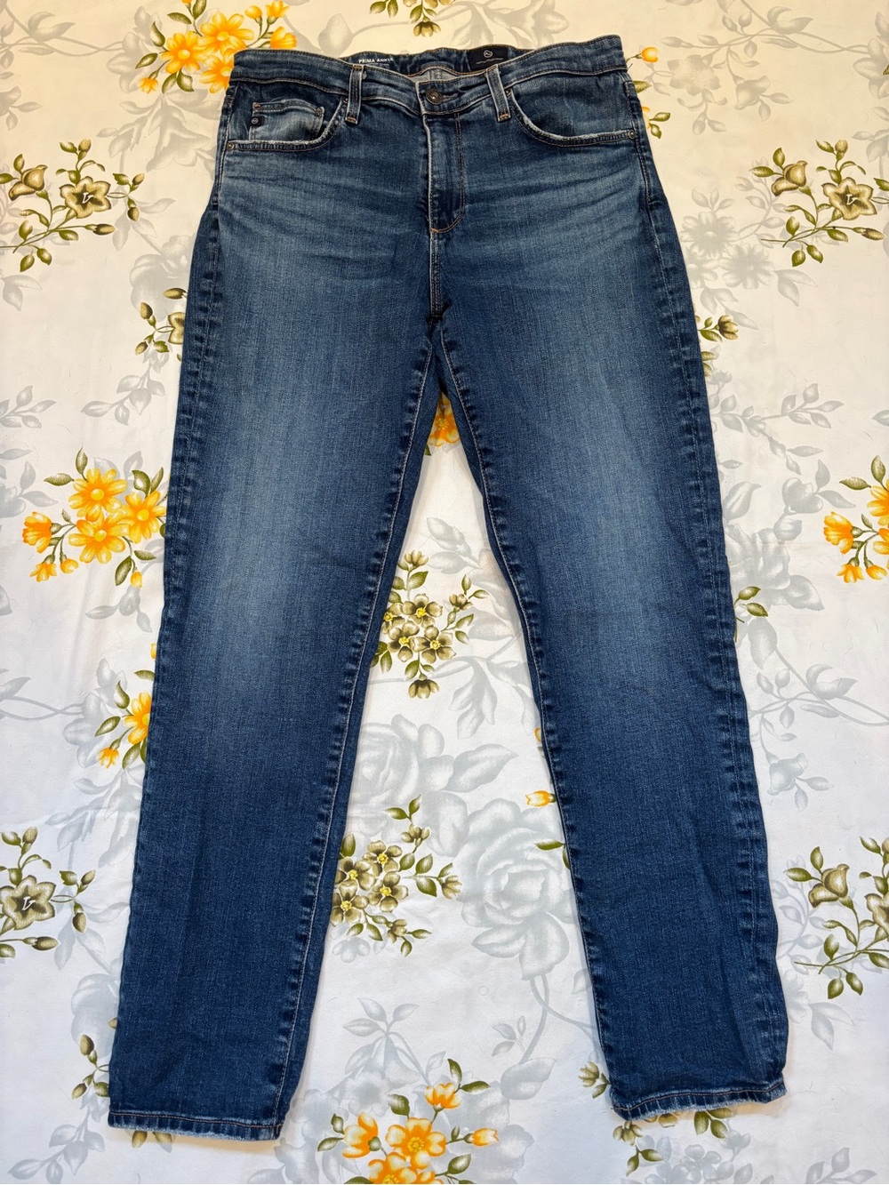 AG Adriano Goldschmied Size 29 Cigarette Ankle Jean